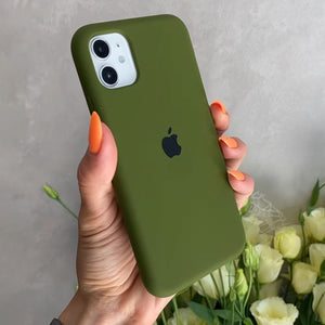 Silicon Case (OLIVE GREEN) - #pone case#