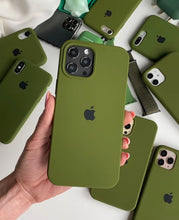 Load image into Gallery viewer, Silicon Case (OLIVE GREEN) - #pone case#
