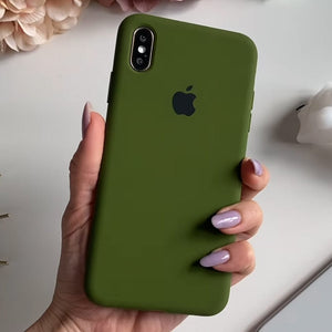 Silicon Case (OLIVE GREEN) - #pone case#