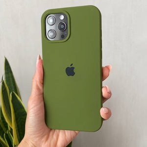 Silicon Case (OLIVE GREEN) - #pone case#