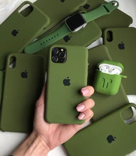 Load image into Gallery viewer, Silicon Case (OLIVE GREEN) - #pone case#
