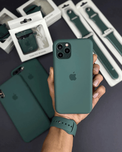 Silicon Case (PINE GREEN) - #pone case#