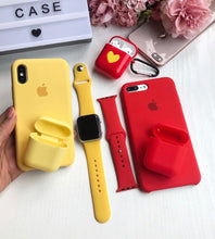 Load image into Gallery viewer, Silicon Case (YELLOW) - #pone case#
