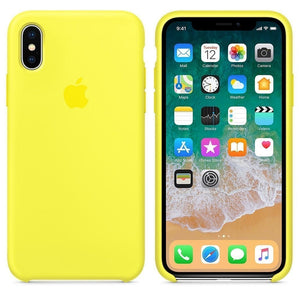 Silicone Case (NEON YELLOW) - #pone case#