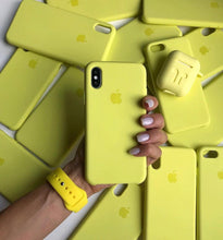 Load image into Gallery viewer, Silicone Case (NEON YELLOW) - #pone case#
