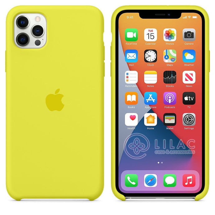 Silicone Case (NEON YELLOW) - #pone case#