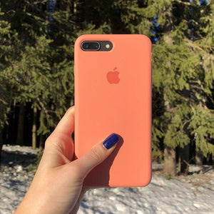 Silicone Case (PASTEL ORANGE) - #pone case#